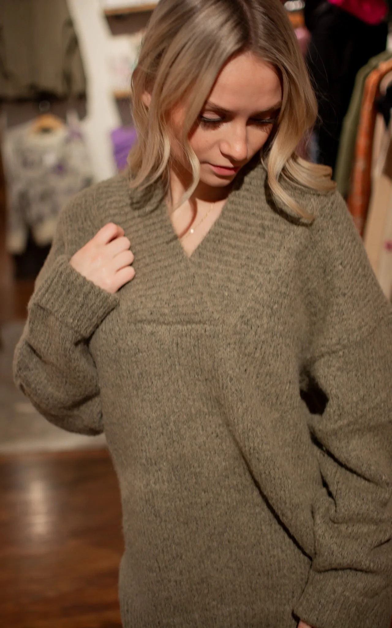 Too Cool Slouchy Sweater
