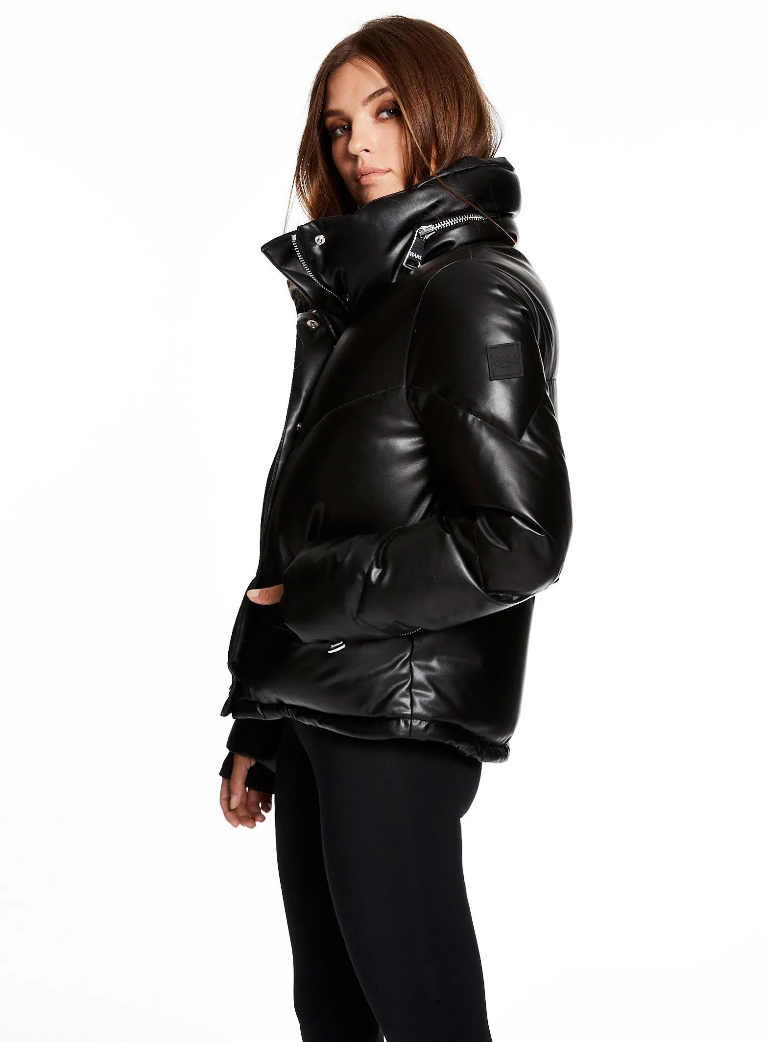Vegan Leather Athlete, Black
