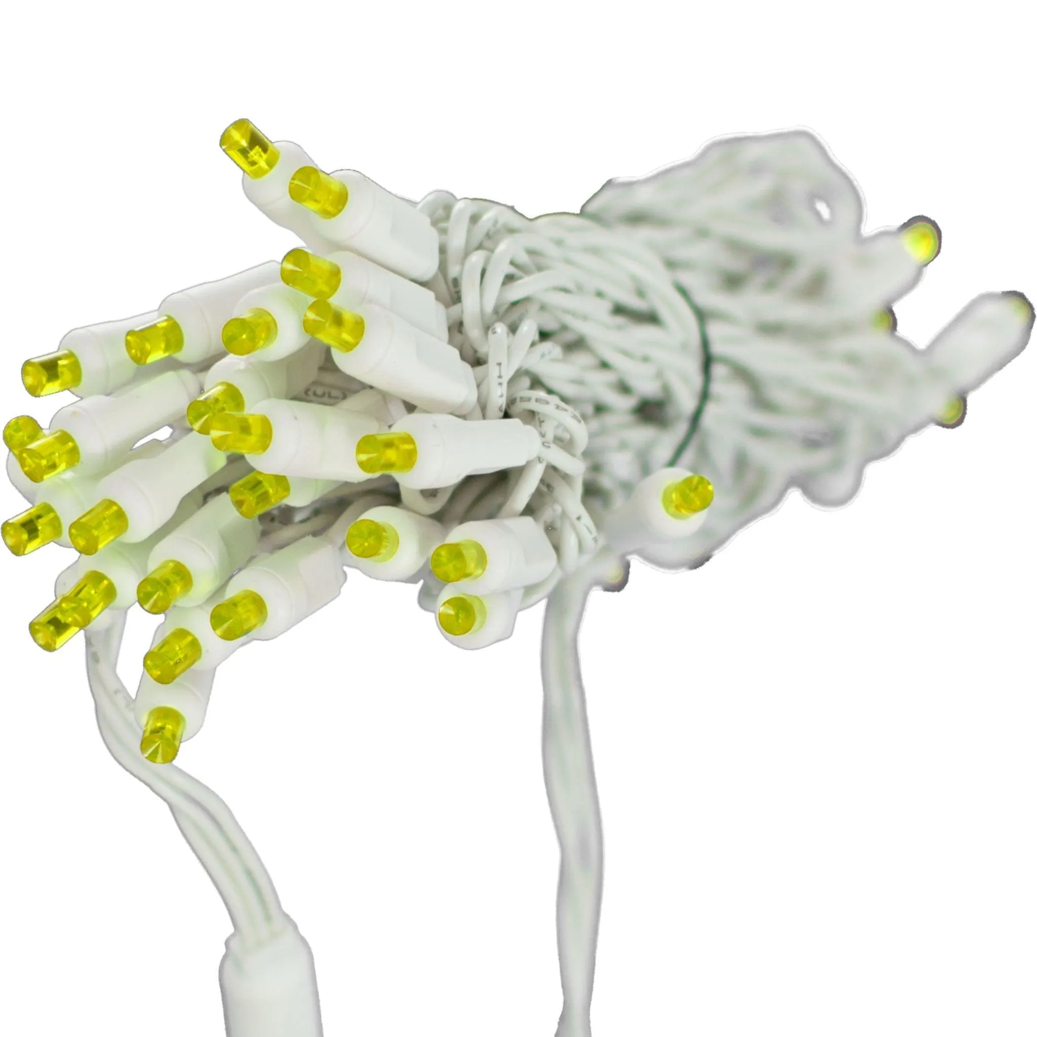 Yellow LED 5MM Christmas Lights